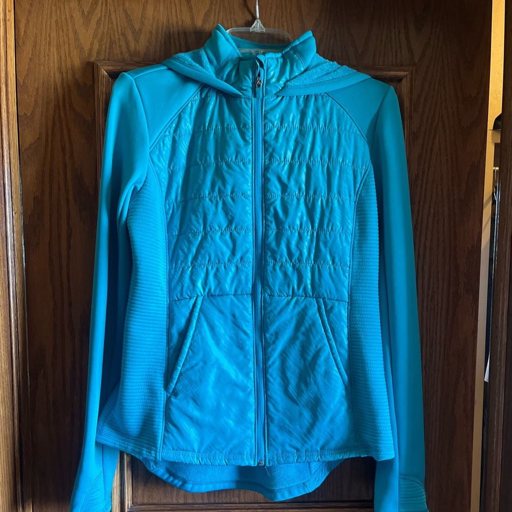 Women's Blue Quilted Jacket